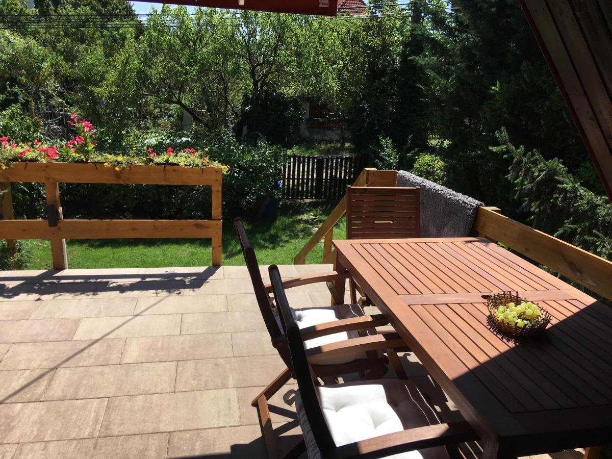 Wooden Apartman Premium Jacuzzival Alsoors Exterior photo